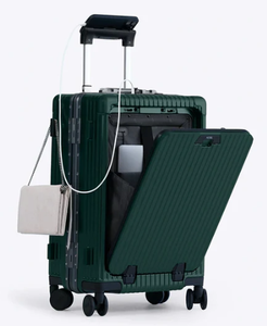 Maleta Rígida ABS Ligera Unisex con Ruedas Giratorias de 360 Grados, Cierre TSA, Asa Telescópica y Cierre de Cremallera, Moderna - Product Image 3