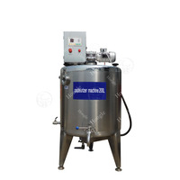Machine de pasteurisation de jus et de lait en acier inoxydable personnalisable de 50 L, 100 L, 150 L, 200 L, 300 L, 1000 L, équipement alimentaire et pour boissons