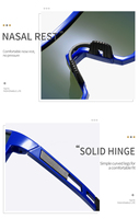 Nouveauté Lunettes de soleil d'extérieur pour le sport Logo personnalisé Polarisées Mode Sport Cyclisme Verre