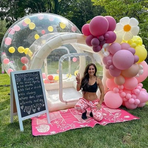 Tente gonflable de bulle de dôme de PVC | Tente transparente de partie <span class=keywords><strong>pour</strong></span> des événements extérieurs et l'usage commercial - Product Image 5