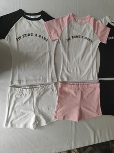 Nuovi Arrivi: Completo Donna Personalizzato in Cotone, Top Corto a Tubino e Pantaloncini, Set di <span class=keywords><strong>Abbigliamento</strong></span> Femminile in Due Pezzi - Product Image 6