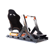 Cockpit de simulateur de course, siège de course pour simulateur de conduite, cockpit de simulateur pour jeux vidéo