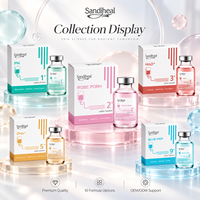 Sérum Facial Professionnel Soin de la Peau Série Couleurs Ampoule Solution Formule PN Fabricant OEM ODM
