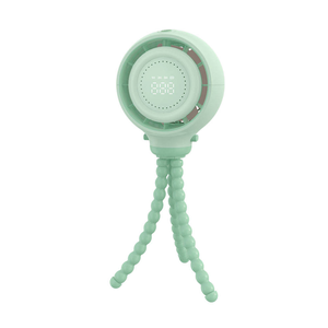 Ventilador Portátil de 4000mAh para Exteriores, Tipo Pulpo, Flexible, para Cochecito de Bebé, con Carga USB, Ventilador de Refrigeración con Trípode para Cochecito, para Uso Doméstico - Product Image 1