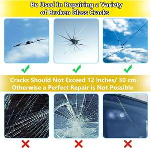 Kit de réparation de <span class=keywords><strong>pare</strong></span>-<span class=keywords><strong>brise</strong></span> en verre <span class=keywords><strong>fissuré</strong></span> kit de réparation de montre pour <span class=keywords><strong>pare</strong></span>-<span class=keywords><strong>brise</strong></span> <span class=keywords><strong>avant</strong></span> de voiture - Product Image 4