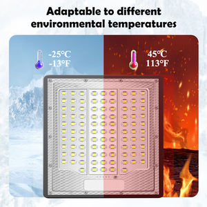 <span class=keywords><strong>Projecteur</strong></span> LED <span class=keywords><strong>solaire</strong></span> extérieur étanche IP67 2000W OEM ODM à haute luminosité, le plus récent, avec technologie SMD - Product Image 3