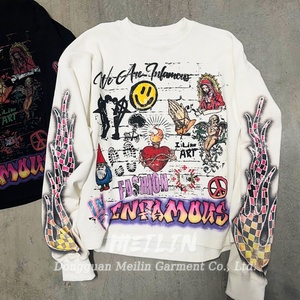 <b>Waffle</b> Long Sleeve t <b>Shirt</b> Custom Clothing Manufacturer Dtg Print Graphic Oversized <b>Waffle</b> Knit Long Sleeve - Product Image 1