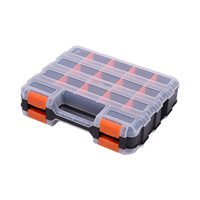 Boîtes à outils professionnelles de stockage noires rondes étanches laquées en PVC
