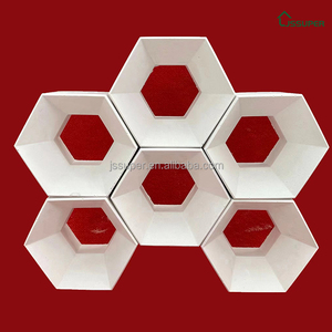 Trong nhà và ngoài trời cao cấp bền khối bê tông tường lửa xi măng lục giác khối rỗng - Product Image 3