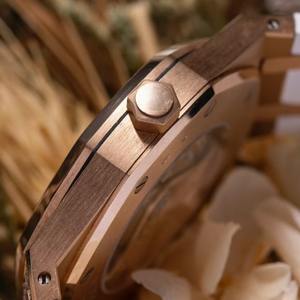 Montre de luxe haut de gamme avec moissanite incrustée, mouvement à quartz premium, bracelet en acier inoxydable, montre unisexe - Product Image 5