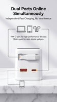 Adaptateur de charge rapide PD 65W rétractable 70W OEM ODM avec affichage, type C, GaN, multifonctions, chargeur de téléphone portable portable