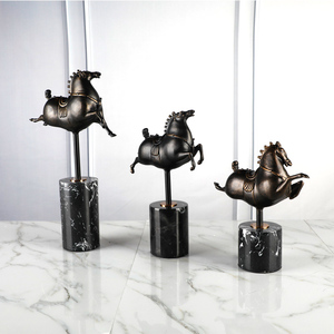 Wholesale home decor antique bronze running horse metal sculpture home decoration horse <span class=keywords><strong>statue</strong></span> - Product Image 1