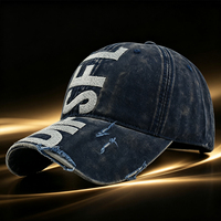 Nueva Gorra de Béisbol Lavada de Alta Calidad para Hombre, Gorra Trucker con Letras DIFSFL Bordadas, Gorra de Protección Solar para Exteriores