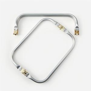 Fermoir de sac en alliage d'aluminium OEM - Clip de tube métallique réglable, boucle de quincaillerie pour la fabrication de sacs DIY - Product Image 4