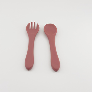 Juego de Cucharas de Silicona para Bebé, Estándar EN71, Libres de BPA, Aptas para Lavavajillas y Microondas, Resistentes al Calor, para Bebés de 0 a 12 Meses - Product Image 2