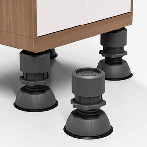 Base anti-vibration silencieuse pour machine à laver manuelle et sèche-<span class=keywords><strong>linge</strong></span> Accessoires ménagers avec pieds fixes antidérapants Support de qualité - Product Image 1