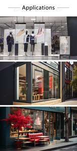 Tất cả trong một Holographic có thể nhìn thấy Lưới Cửa sổ kính siêu trong suốt Màn hình hiển thị LED - Product Image 6