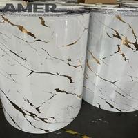 Papier peint mural en vinyle PVC non tissé auto-adhésif, décollable et repositionnable, pour la décoration intérieure, vente en gros usine Amer
