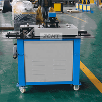 Machine à conduits spirales pour CVC, 6 fonctions, pour ventilation et galvanisation, modèle SA-12HB, avec moteur de formage carré et galvanisation intégrée