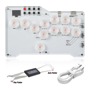 Flatbox Gamepad Pro Hitbox Arcade Stick cho P5 trò chơi chiến đấu trao đổi nóng Cherry chuyển đổi leverless điều khiển cho PS4/PS3/NS/PC - Product Image 1