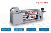 Impresora UV híbrida Yotta de 1,8 m, máquina de impresión UV Digital de techo elástico para impresora plana Uv Industrial de azulejos