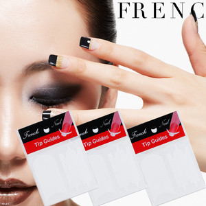 Autocollants Guides pour Manucure Française en Gros, Adhésifs pour Décoration d'Ongles DIY, Ligne Sourire, Demi-Lune, Autocollants Français - Product Image 2