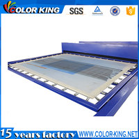 Machine de transfert thermique d'impression par sublimation de grand format à Double station pneumatique, presse thermique de grande taille