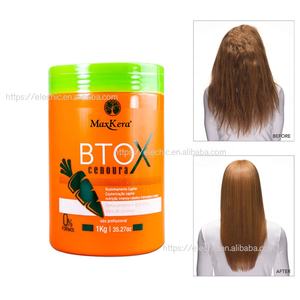 Tratamiento Capilar <span class=keywords><strong>Brasileño</strong></span> de Queratina Reparadora Hidrolizada Natural 0% Formaldehído, Tratamiento Capilar de Proteína Maxkera Pura con Cretina - Product Image 3