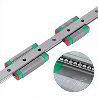 Rail de guidage linéaire miniature et bloc coulissant série MGN en acier pour imprimante 3D et équipement d'automatisation de précision