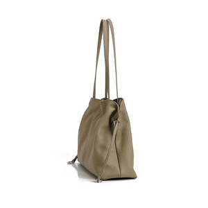 Bolsos Tote de Cuero Genuino para Mujer, Bolsos de Hombro de Cuero Real con Logotipo Personalizado, Bolsos de Mano de Moda para Dama, Venta al Por Mayor de Lujo - Product Image 2