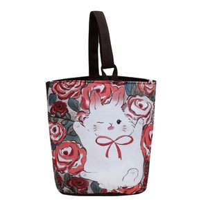 Bolsa de Mano Tipo Cubo Portátil con Estampado Artístico, Divertida y Colorida, para Niños, para Llevar Bocadillos - Product Image 2