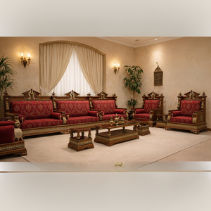 Mobilier de Majlis Arabe Moderne |     Personnalisation Possible |    Livraison gratuite dans le monde entier - Product Image 3
