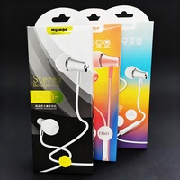 Boîtes en papier personnalisées pour les accessoires de téléphone portable Apple et Android, y compris l'emballage de casque de câble pour les cadeaux