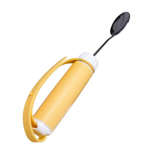 Ustensiles adaptés pour personnes âgées, couverts pour le syndrome de Parkinson, cuillère, fourchette et couteau dentelé en acier inoxydable robuste - Product Image 2