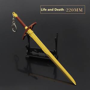 Baldgate 3 Accesorios <span class=keywords><strong>Astral</strong></span> Silver Sword Gith Yankee Longsword Baldorian Giant Killer 22cm Full Metal Toy Sword Model Baldgate - Product Image 3