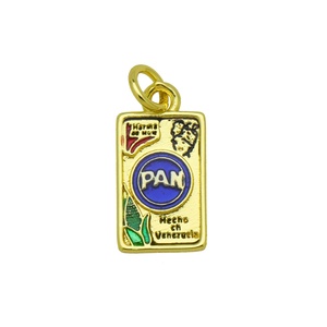HD475 Novedad: Colgantes <span class=keywords><strong>de</strong></span> esmalte chapados en oro <span class=keywords><strong>de</strong></span> 18K con diseños <span class=keywords><strong>de</strong></span> caramelo, bebida, camiseta <span class=keywords><strong>de</strong></span> fútbol para collares <span class=keywords><strong>de</strong></span> moda para hombre y mujer, venta al por mayor - Product Image 6