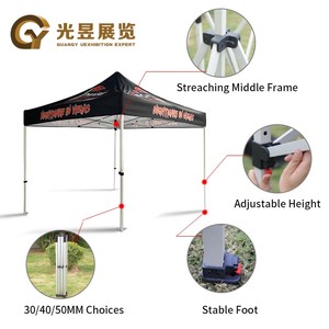Ngay lập tức 3*4.5m ngoài trời marquee Pop Up lều cá nhân tùy chỉnh in tán Pop Up gazebo tente với mái hiên bên bức tường - Product Image 4