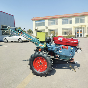 Motoculteur diesel 12 CV, tracteur manuel 8-18 CV, motoculteur à refroidissement par eau, machine agricole de culture pour ferme - Product Image 4