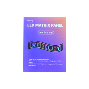 แอปควบคุมออกแบบฟรี DIY ป้ายดิจิตอลสำหรับร้านค้า แผงเมทริกซ์ LED แบบยืดหยุ่น IP65 สำหรับใช้งานกลางแจ้ง จอ LED สำหรับโฆษณา - Product Image 6