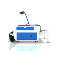 Machine de découpe laser CO2 100W pour tissu, cuir, textile avec table de convoyage et alimentation automatique