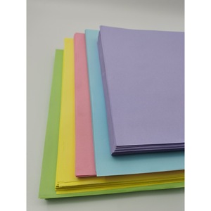 Papier copie coloré 70g/80g, 100 feuilles, papier coloré pour loisirs créatifs, origami, carton coloré, carton créatif rétro épaissi - Product Image 4