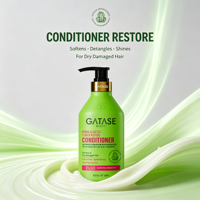 GATASE Nouvelle Arrivée Lotion Revitalisante Bio aux Fleurs de Cactus pour Cheveux Secs et Abîmés – Hydratation et Réparation Intenses