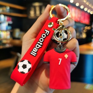 <strong>T</strong> <strong>Shirt</strong> Clothes Keychain <strong>Messi</strong> Pvc Pendant Keychain France Croatia <strong>Argentina</strong> Souvenir Jersey Portugal Promotion Gifts - Product Image 4