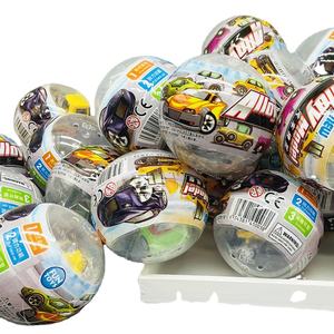 Figurine de voiture éducative en plastique de 75 mm pour les enfants de 5 à 7 ans, boîte aveugle, jouet capsule mystère aléatoire à collectionner - Product Image 1