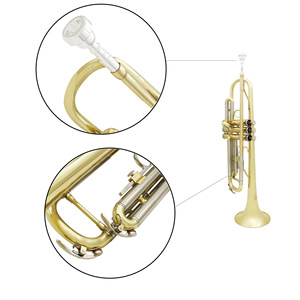 <span class=keywords><strong>Trompeta</strong></span> Bb de Western Wind Instruments <span class=keywords><strong>para</strong></span> Principiantes, <span class=keywords><strong>para</strong></span> Enseñanza de Orquesta y Pruebas - Product Image 6