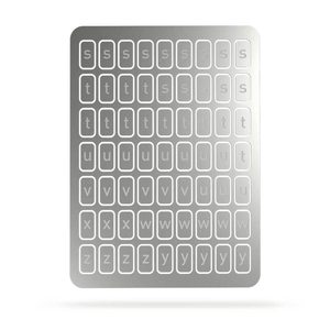 Almacenamiento de frases personalizado de alta calidad, mecanizado Cnc, placas de Metal, placa de acero inoxidable, semilla de Cripto - Product Image 1