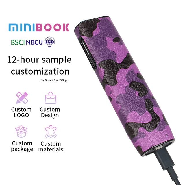 Minibook PU Leather Camouflage Protective Case for IQO ILUMA I ONE, Slim Fit & Durable Protective Cover