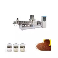 Nouvelle machine industrielle haute performance automatique en acier inoxydable pour la fabrication d'aliments pour chiens en granulés flottants, extrudeuse de granulés, 150-500 kg/h
