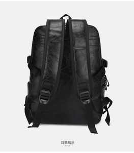 Chất Lượng Hàng Đầu Không Thấm Nước Chống Trộm Da Trở Lại Gói Thời Trang Bền Pu Giá Rẻ Ba Lô - Product Image 4