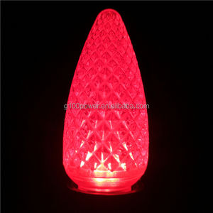 전문 품질 C9 크리스마스 조명 <span class=keywords><strong>LED</strong></span> 전구 반짝임 녹색 교체 전구 - Product Image 2